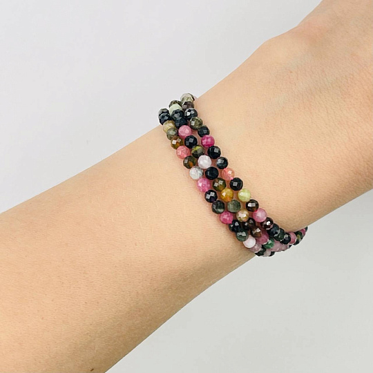 Бусины для рукоделия из Турмалина огранка, Артикул: 052342 - изображение товара №2