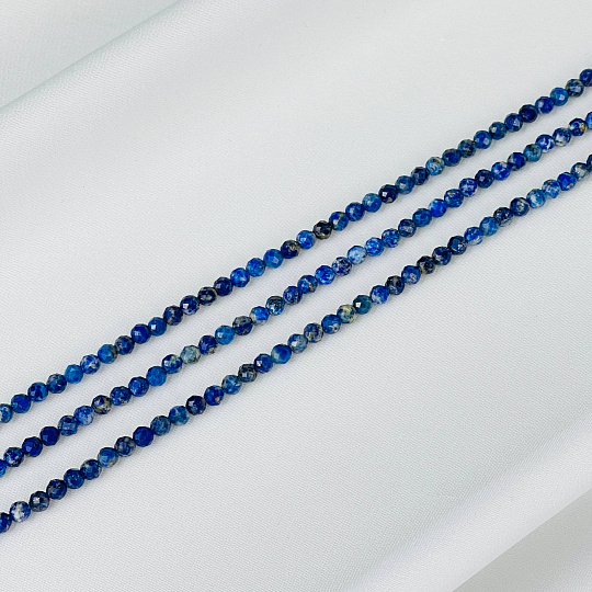 Бусины для украшений из Лазурита огранка, Артикул: 092828 - изображение товара №1