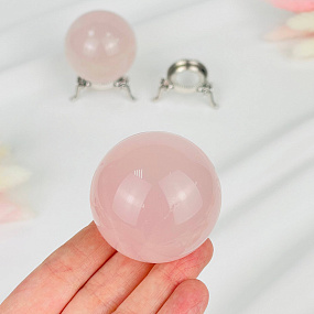 Шар из Розового кварца., Артикул: 114099 - изображение товара №2