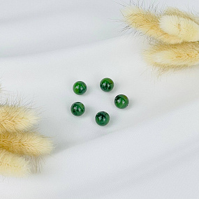 Бусины для украшений из Нефрита (5 шт)