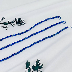 Бусины для украшений из Лазурита (92 бусины), Артикул: 084966 - изображение товара №1