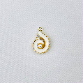 Подвеска: майорка, эмаль (1 шт), Артикул: 092005 - изображение товара №2