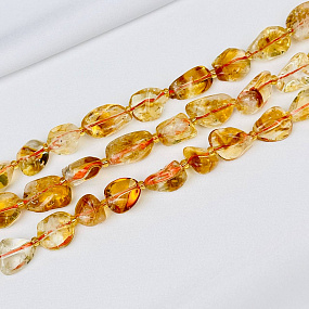 Бусины для украшений из Цитрина