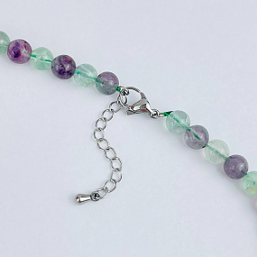 Колье из Флюорита, Артикул: 112787 - изображение товара №3