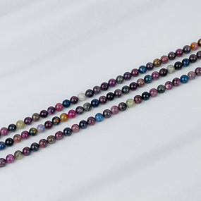 Бусины для украшений из Корунда микс (60 бусин), Артикул: 117051 - изображение товара №1