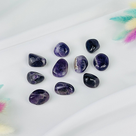 Галтовка из Аметиста (10 шт), Артикул: 118053 - изображение товара №1