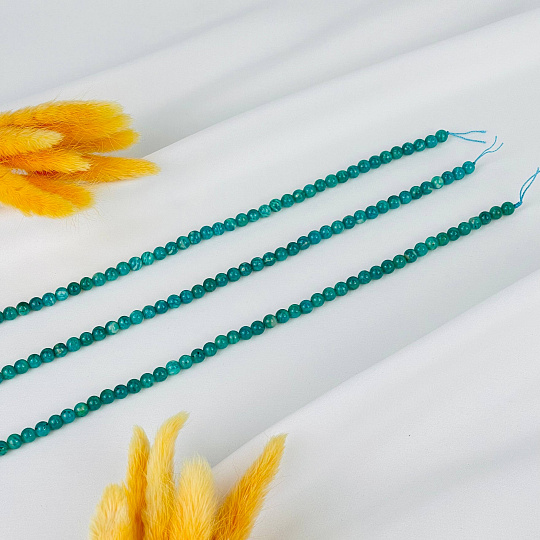 Бусины для украшений из Амазонита (70 бусин), Артикул: 075051 - изображение товара №3