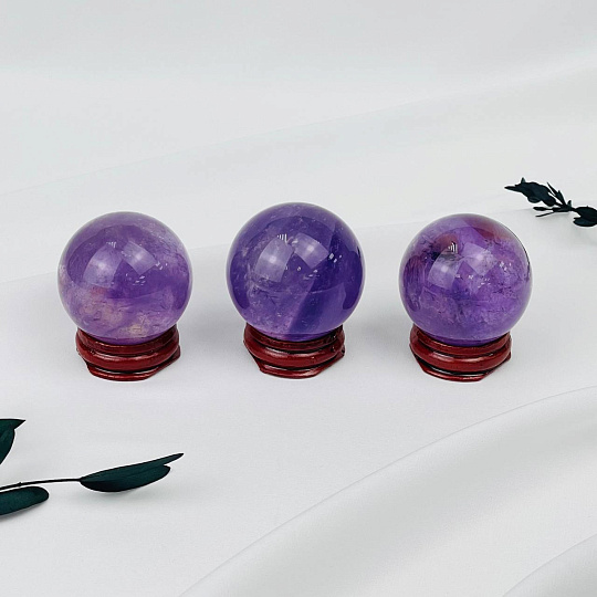 Шар из Аметиста  на подставке, Артикул: 070160 - изображение товара №1