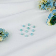 Бусины для украшений из Ларимара (10 шт)