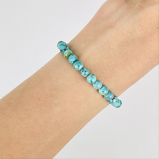 Браслет из Бирюзы, Артикул: 087191 - изображение товара №1