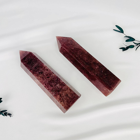 Кристалл из Клубничного кварца, Артикул: 117069 - изображение товара №3