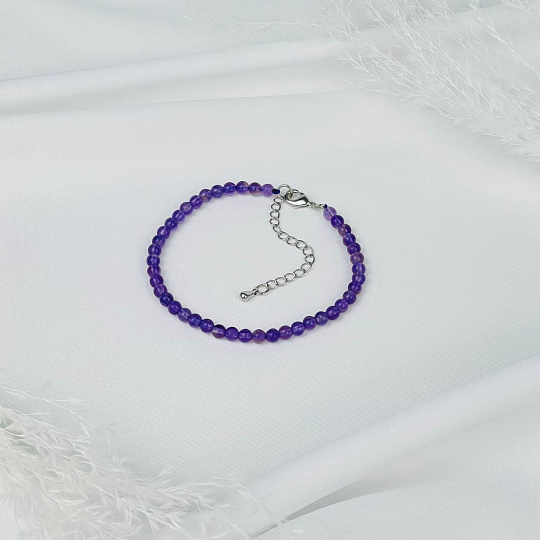 Браслет из Аметиста, Артикул: 083690 - изображение товара №2