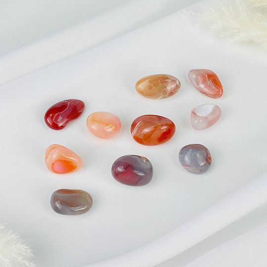 Галтовка из Агата (25 шт), Артикул: 118083 - изображение товара №1