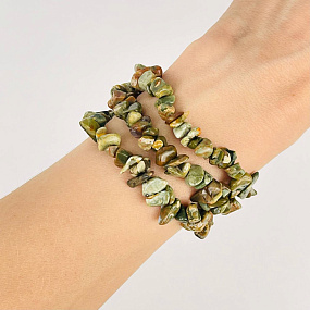 Бусины для украшений из океанической Яшмы крошка, Артикул: 116713 - изображение товара №2