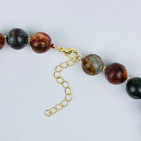 Колье из Яшмы (Пикассо), Артикул: 118161 - изображение товара №3