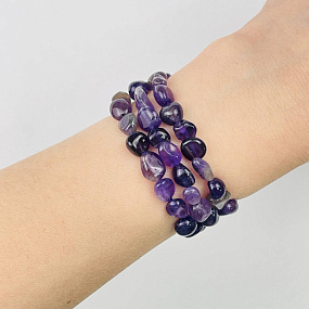 Бусины для рукоделия из Аметиста, Артикул: 075221 - изображение товара №1