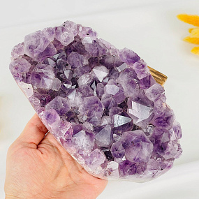 Друза Аметиста на подставке, Артикул: 110588 - изображение товара №3