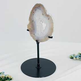 Срез Агата на подставке, Артикул: 117354 - изображение товара №3