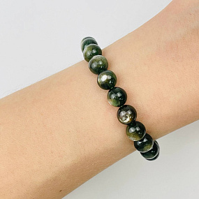 Браслет из Лепидолита "Мусковит", Артикул: 107655 - изображение товара №1