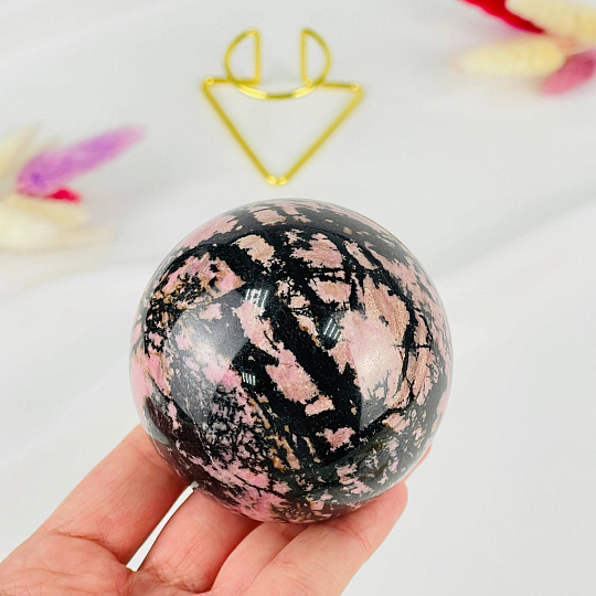 Шар из Родонита, Артикул: 088271 - изображение товара №2