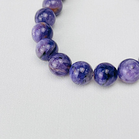 Браслет из Чароита, Артикул: 115959 - изображение товара №3