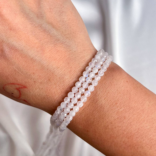 Бусины для украшений из Лунного камня, Артикул: 098751 - изображение товара №4