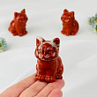 Фигурка Кошка из кирпичной Яшмы