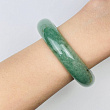 Браслет цельный из зеленого Авантюрина