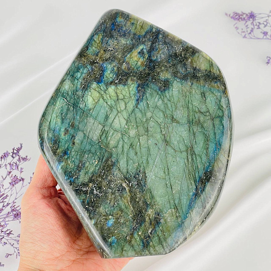 Срез (экран) из камня Лабрадор полированный, Артикул: 103509 - изображение товара №3