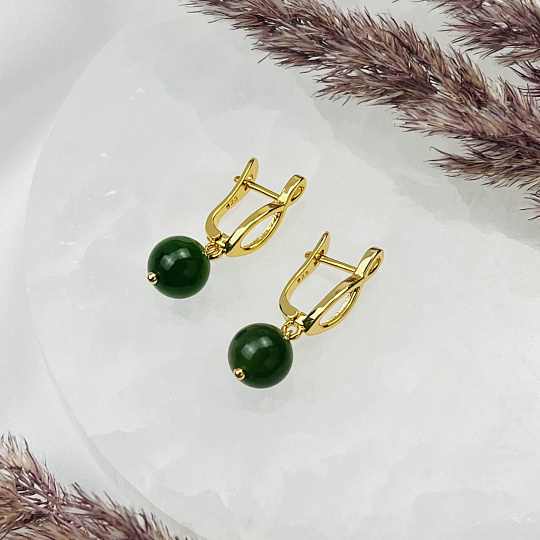 Серьги из Аметиста, Артикул: 109276 - изображение товара №1