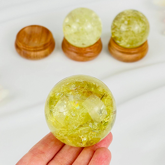 Шар из Цитрина, Артикул: 087577 - изображение товара №2