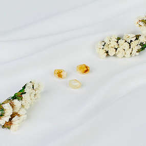 Бусины для украшений из Цитрина (3 шт), Артикул: 116450 - изображение товара №1