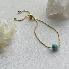 Браслет регулируемый с Ларимаром