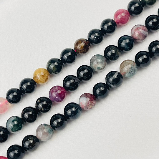 Бусины для украшений из Турмалина микс, Артикул: 100053 - изображение товара №1