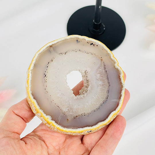 Срез Агата на подставке, Артикул: 117356 - изображение товара №2