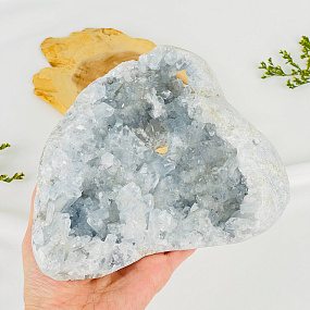 Друза Целестина на подставке, Артикул: 117681 - изображение товара №3