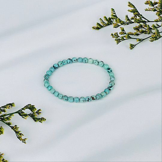 Браслет из Бирюзы, Артикул: 086887 - изображение товара №2