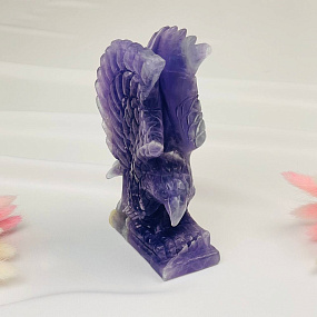 Статуэтка "Орел" из камня Флюорит, Артикул: 109300 - изображение товара №4