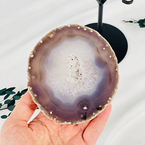 Срез Агата на подставке, Артикул: 117358 - изображение товара №2