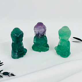 Фигурка Будда из Флюорита