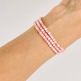 Бусины для украшений из розового Опала, Артикул: 117698 - изображение товара №2