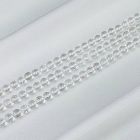 Бусины для украшений из Горного Хрусталя (45 бусин)