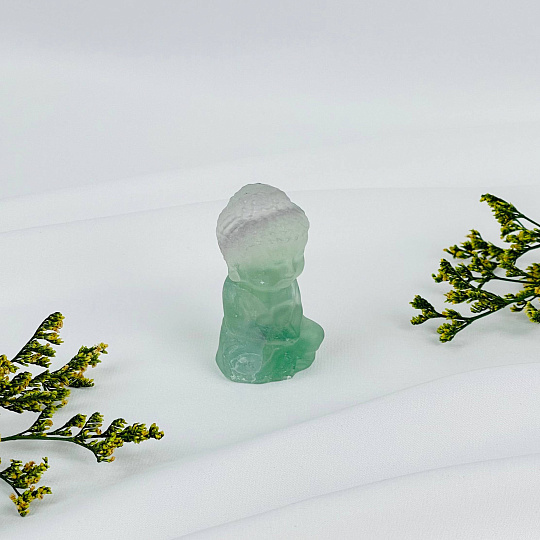 Фигурка Будда из Флюорита, Артикул: 117427 - изображение товара №4