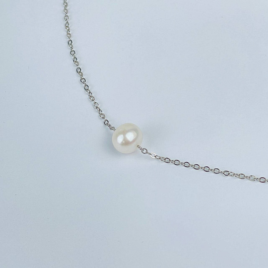 Кулон на цепочке из Жемчуга, Артикул: 118422 - изображение товара №2