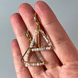 Серьги из Берилла микс