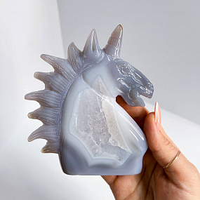 Конь из Агата с жеодой, Артикул: 095761 - изображение товара №2