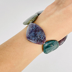 Бусины для украшений из Мохового агата, Артикул: 117442 - изображение товара №3