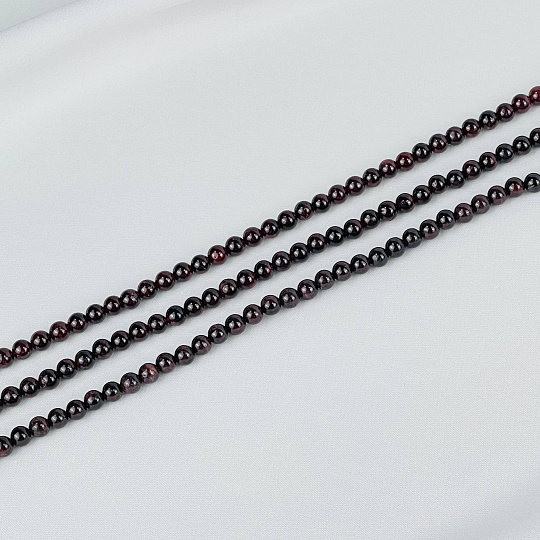 Бусины для рукоделия из Граната (84 бусины), Артикул: 083498 - изображение товара №1