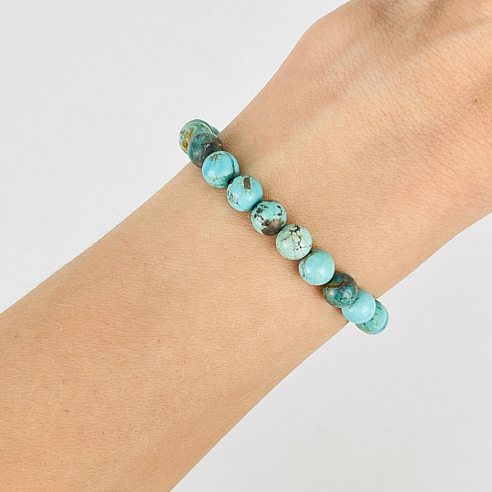 Браслет из Бирюзы, Артикул: 087197 - изображение товара №1