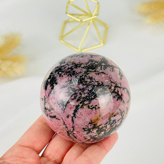 Шар из Родонита, Артикул: 088270 - изображение товара №2